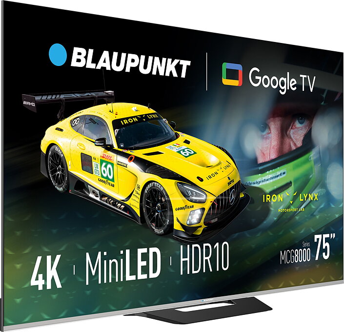 Blaupunkt 75tum, 4K, 144mhz