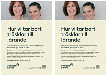 Flyer – Karin Boberg & Anna Sterlinger Ahlring – 22 oktober
