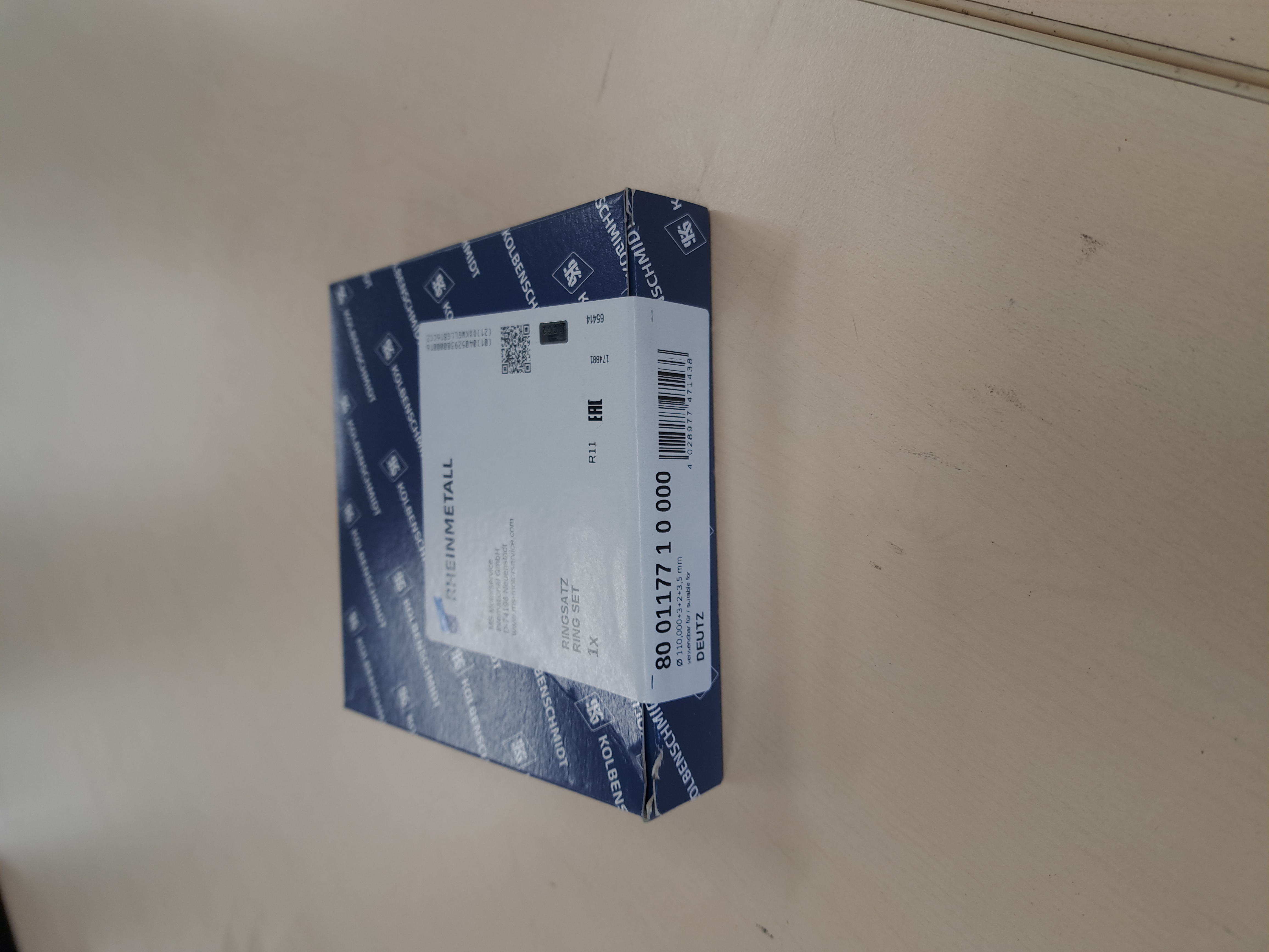 Kolvringsats