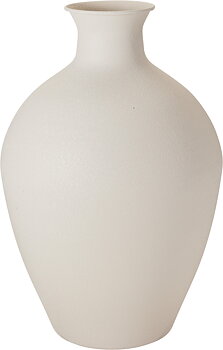 Metallvas off white 46cm