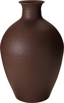 Metallvas mörkbrun 46cm