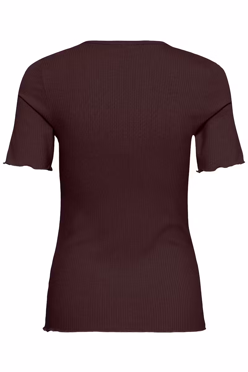 Saint Tropez Olalia ss  Tshirt Chocolate Brown - 2