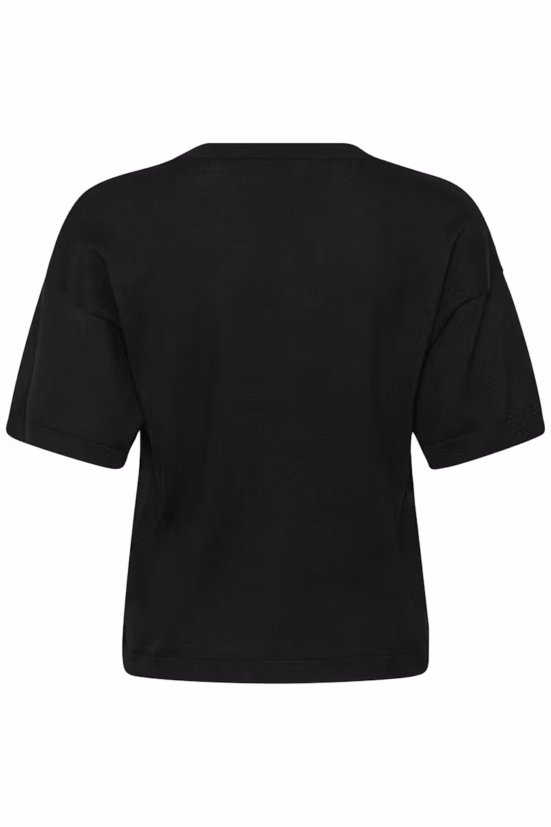 Saint Tropez Mila SZ Boxy SS Pullover Black - 3