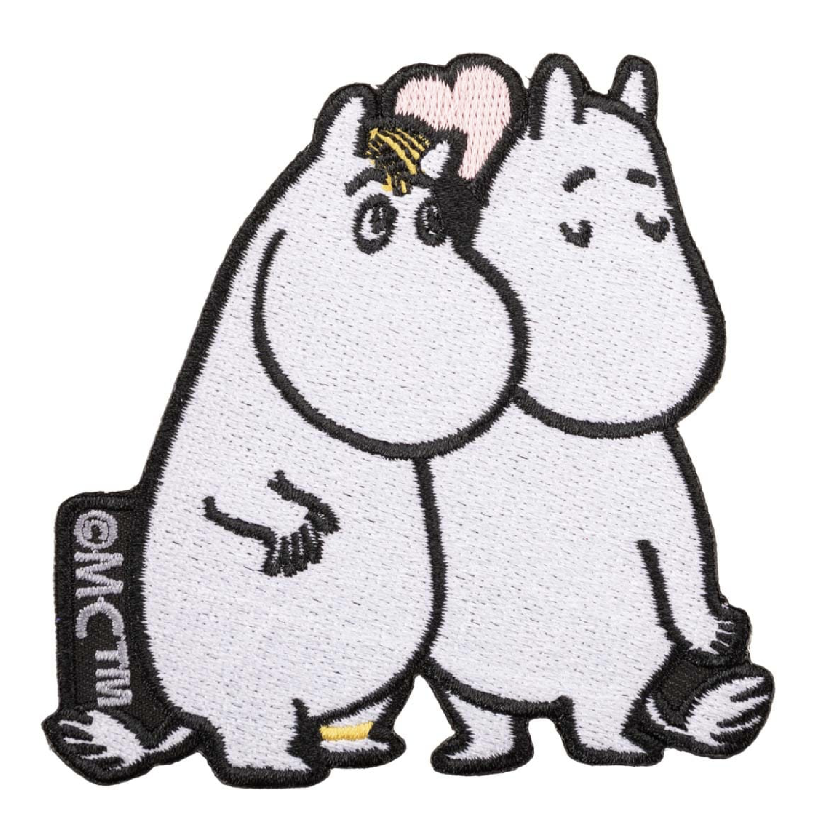 Mumin Strykbart Tygmärke - Vänner