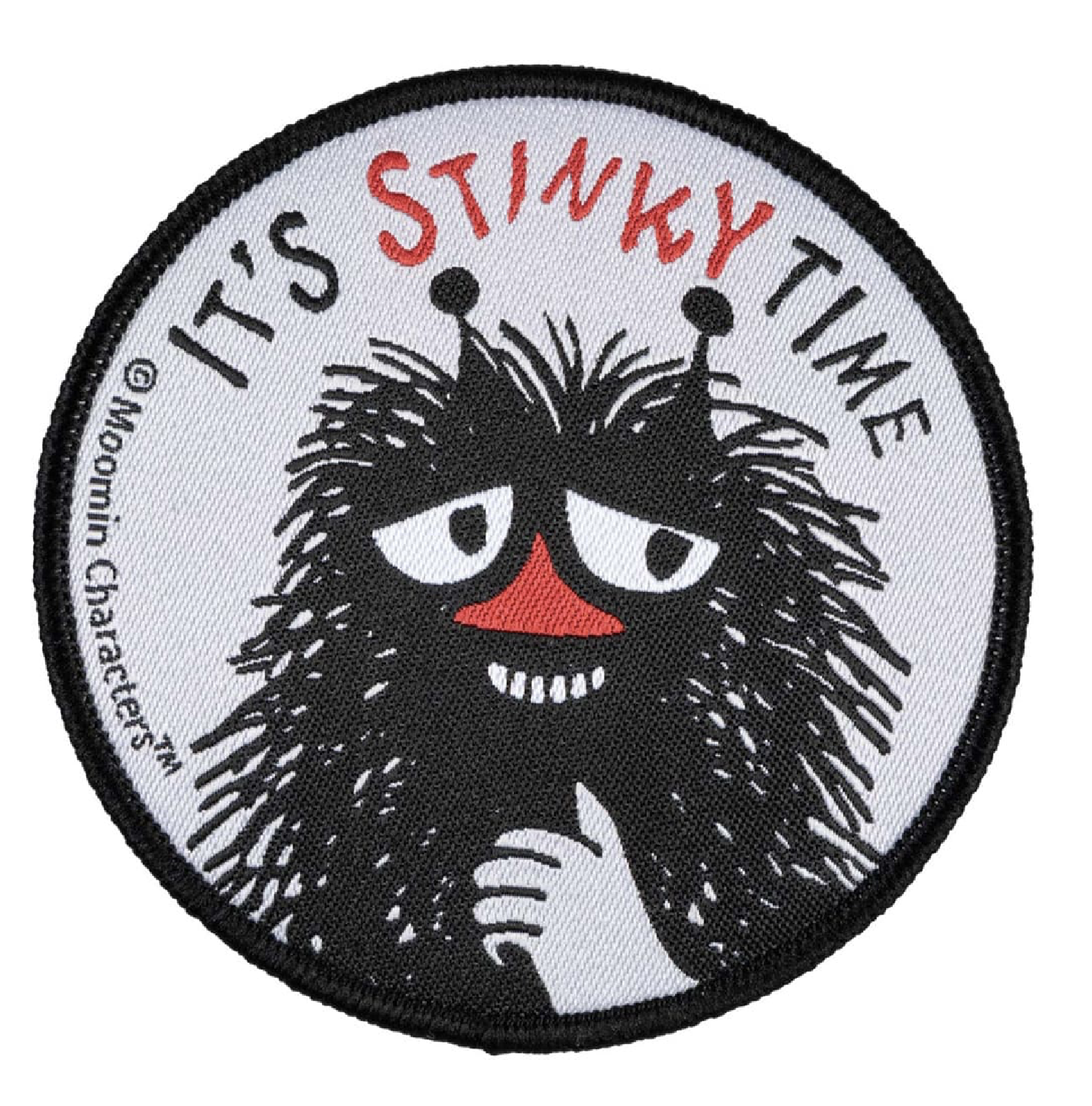 Mumin Strykbart Tygmärke - Stinky Time
