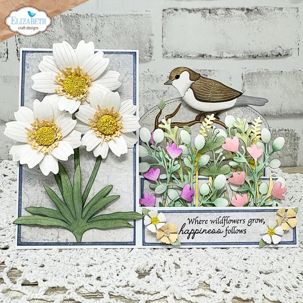 Elizabeth - Clear stamps - Bloom Wildy Sentiments - 3