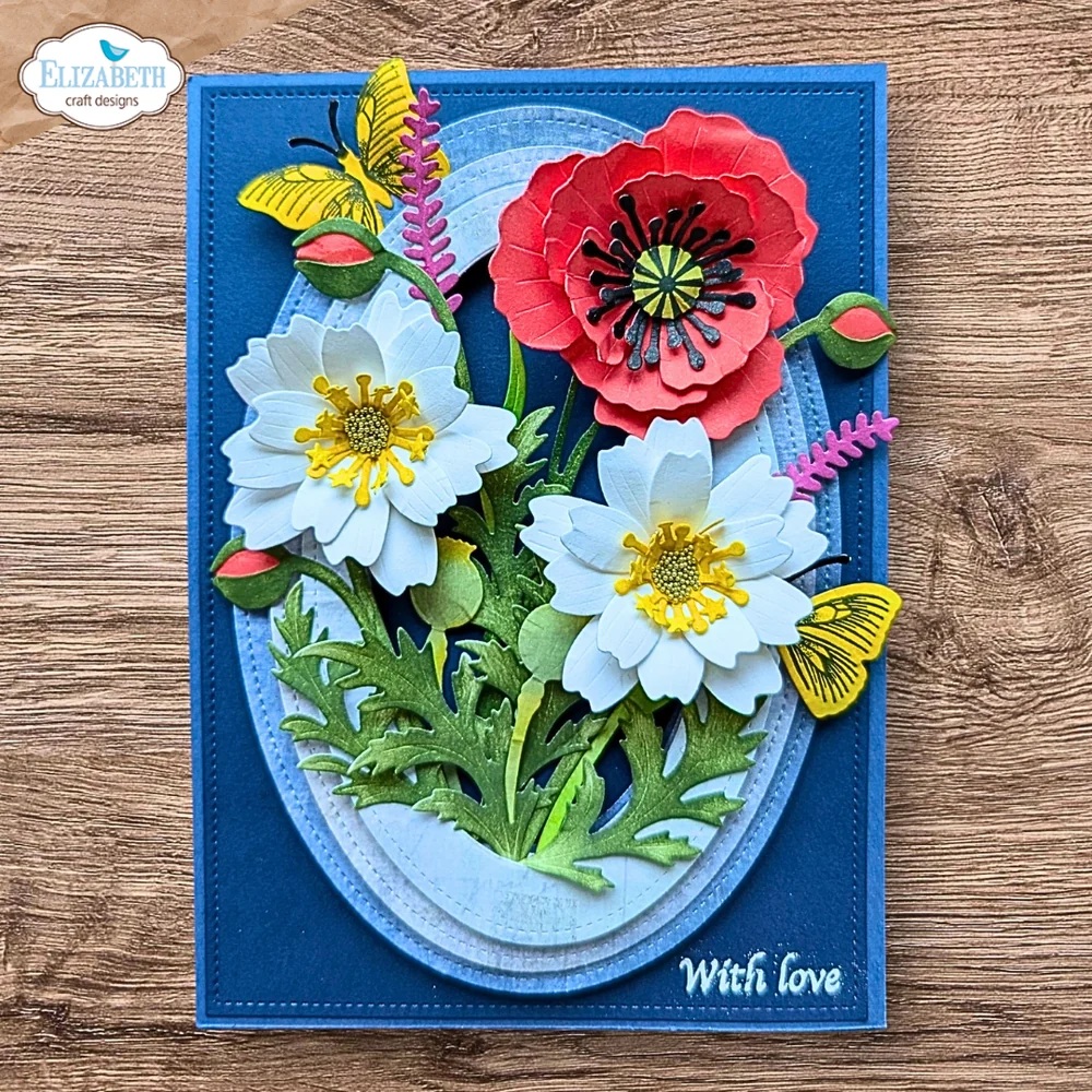 Elizabeth - Dies - Wild Poppy - 3