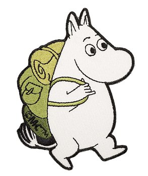 Mumin Strykbart Tygmärke - Vandrare