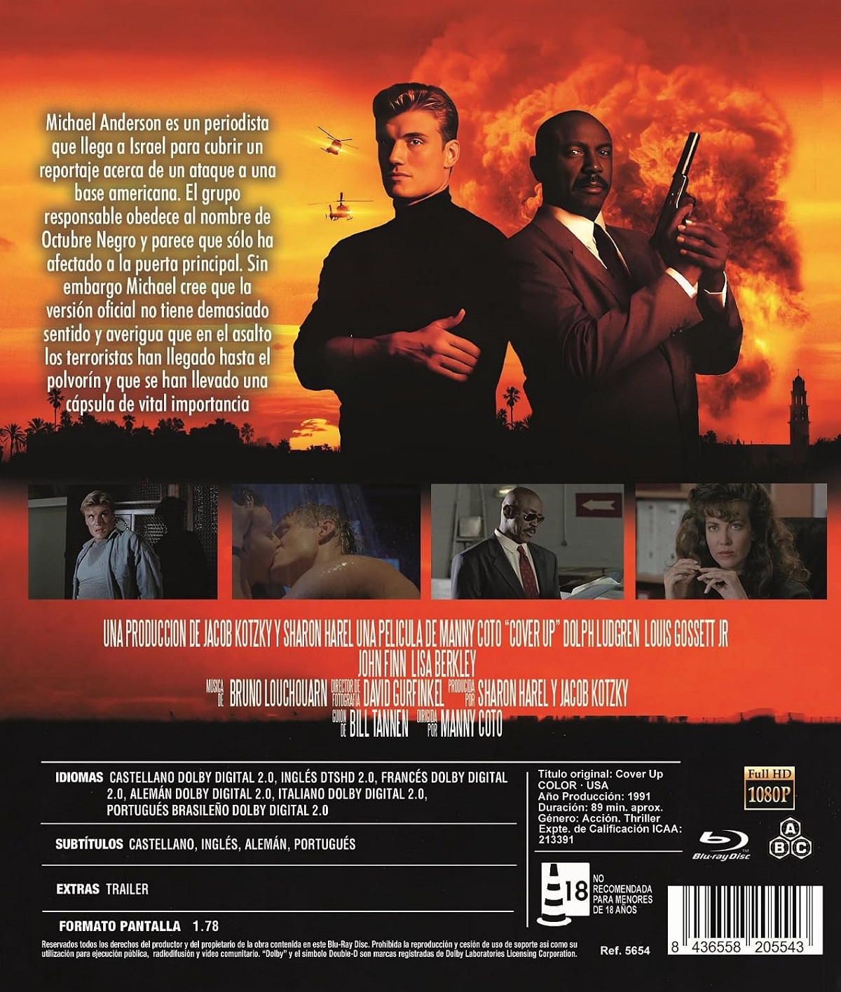 Cover-Up (ej svensk text) (Blu-ray) - 2