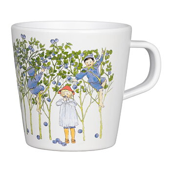 Elsa Beskow Mugg med handtag - Putte i blåbärsskogen