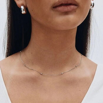 Edblad Petite halsband silver