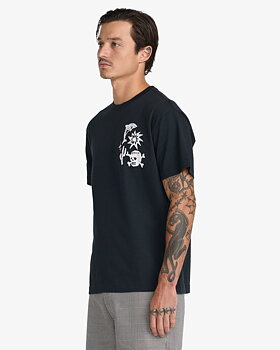 RVCA t-shirt Hard way black