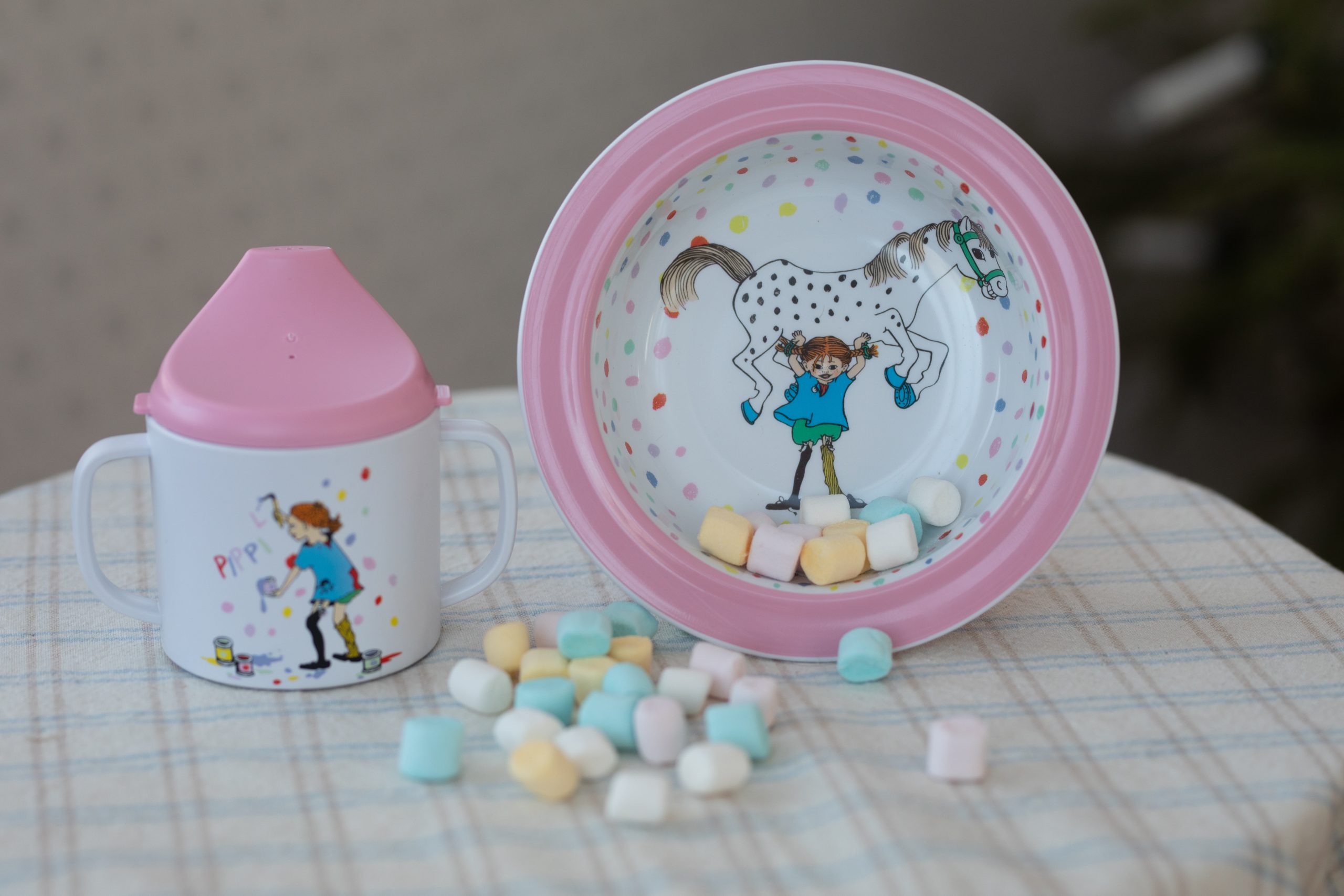 Pippi Långstrump Sugkoppstallrik - Födelsedag - 2