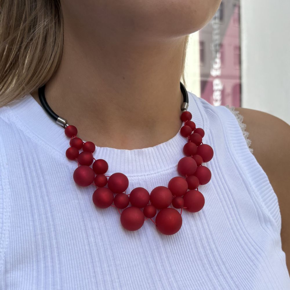 IAMLUND Orbit halsband röd
