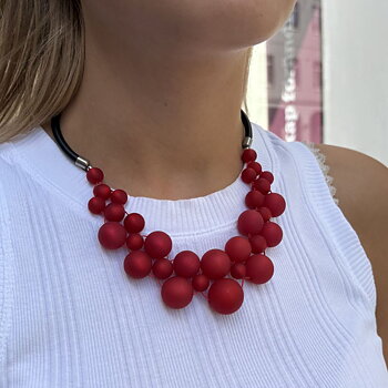 IAMLUND Orbit halsband röd