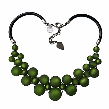 IAMLUND Orbit halsband mossgrön
