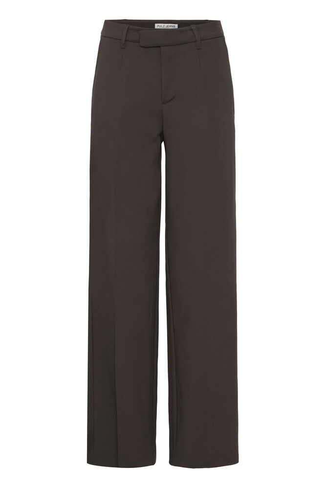 PZBindy HW Pant Wide Leg  Brun vid kostymbyxa - 8
