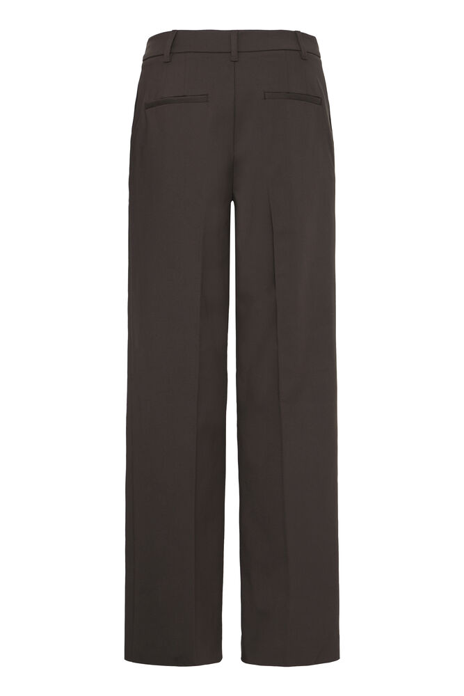 PZBindy HW Pant Wide Leg  Brun vid kostymbyxa - 7