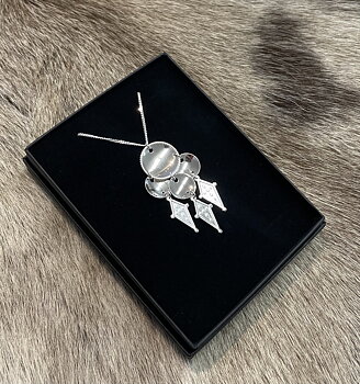 Silverhalsband