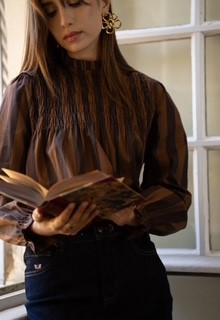 Stripe  Blouse