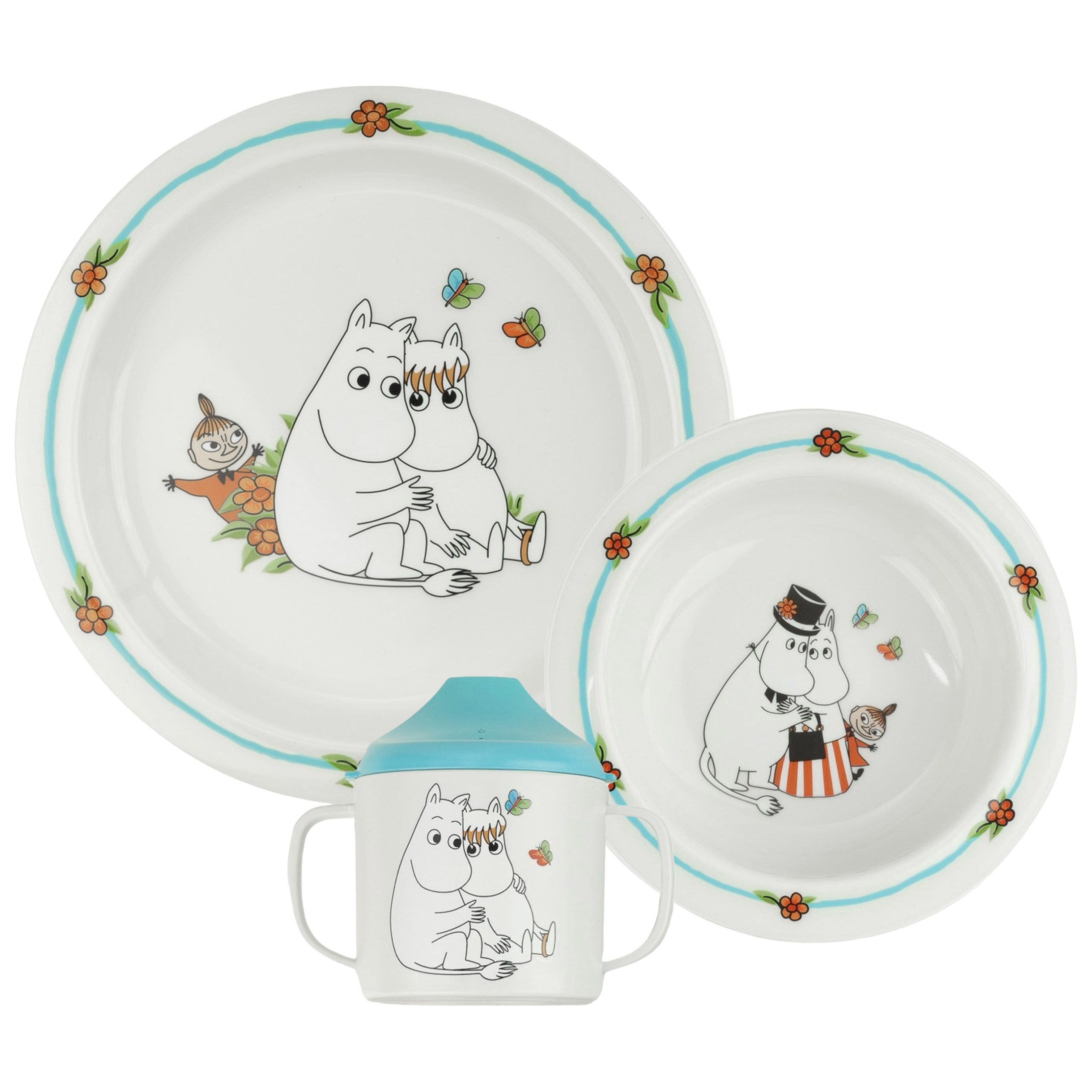 Moomin Children's Tableware Set, 3-Piece
