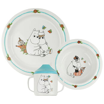 Moomin Children's Tableware Set, 3-Piece
