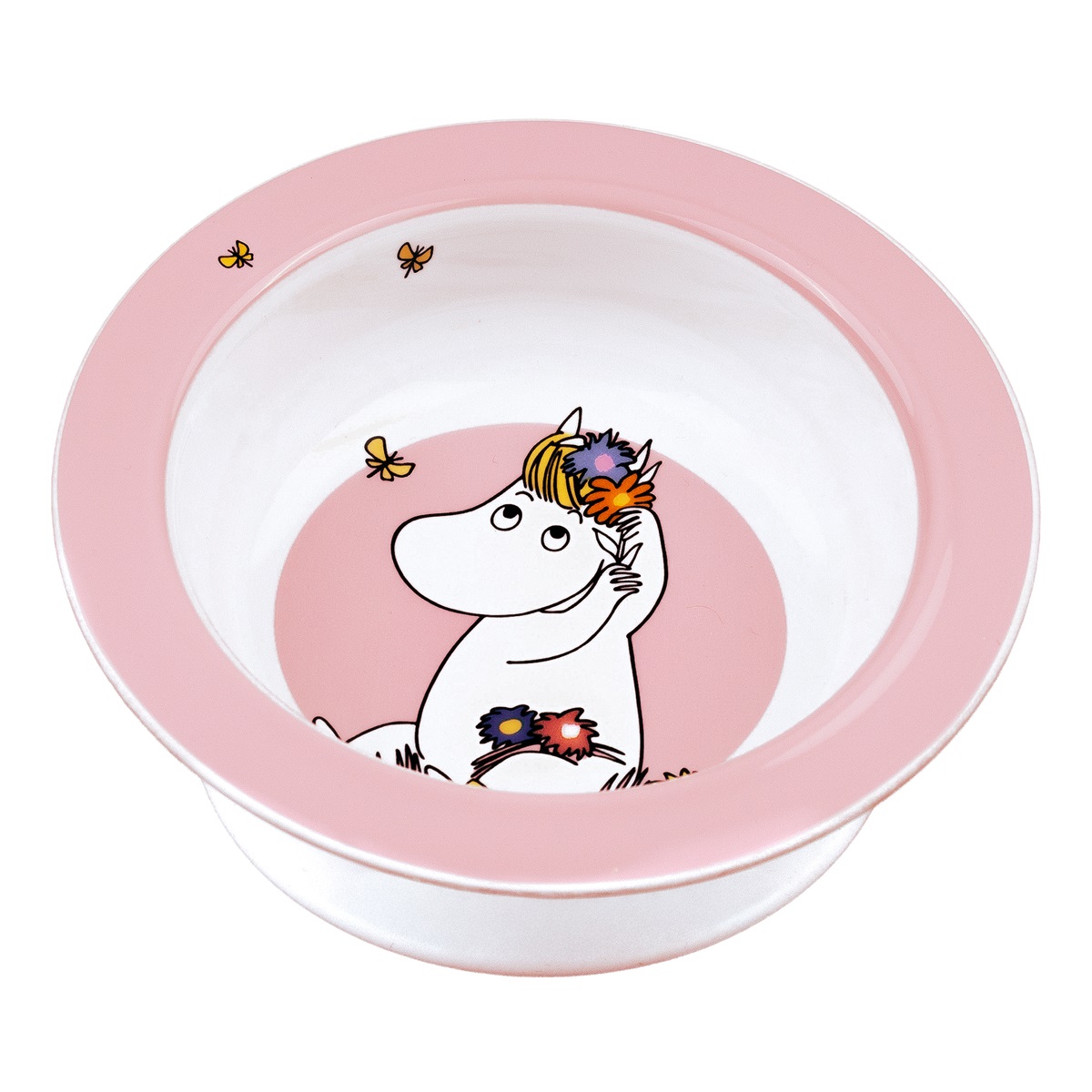 Moomin Deep Plate - Snorkmaiden Pink