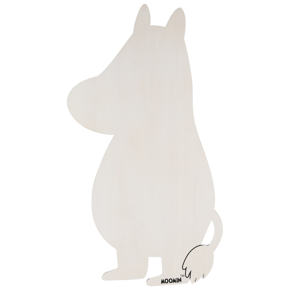Wooden Moomin Lamp - White-Stained