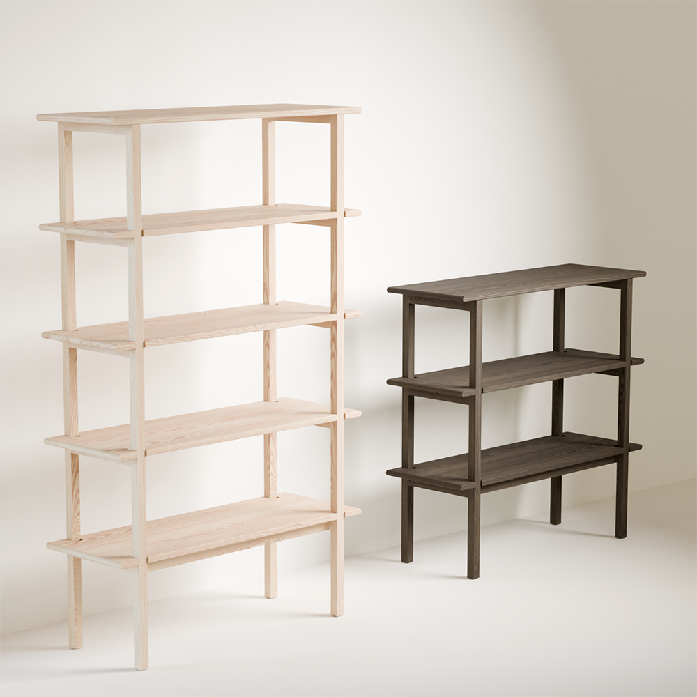 Soft SOS1 Shelf 100x35x98 cm (several choices) - Kristensen & Kristensen - 2