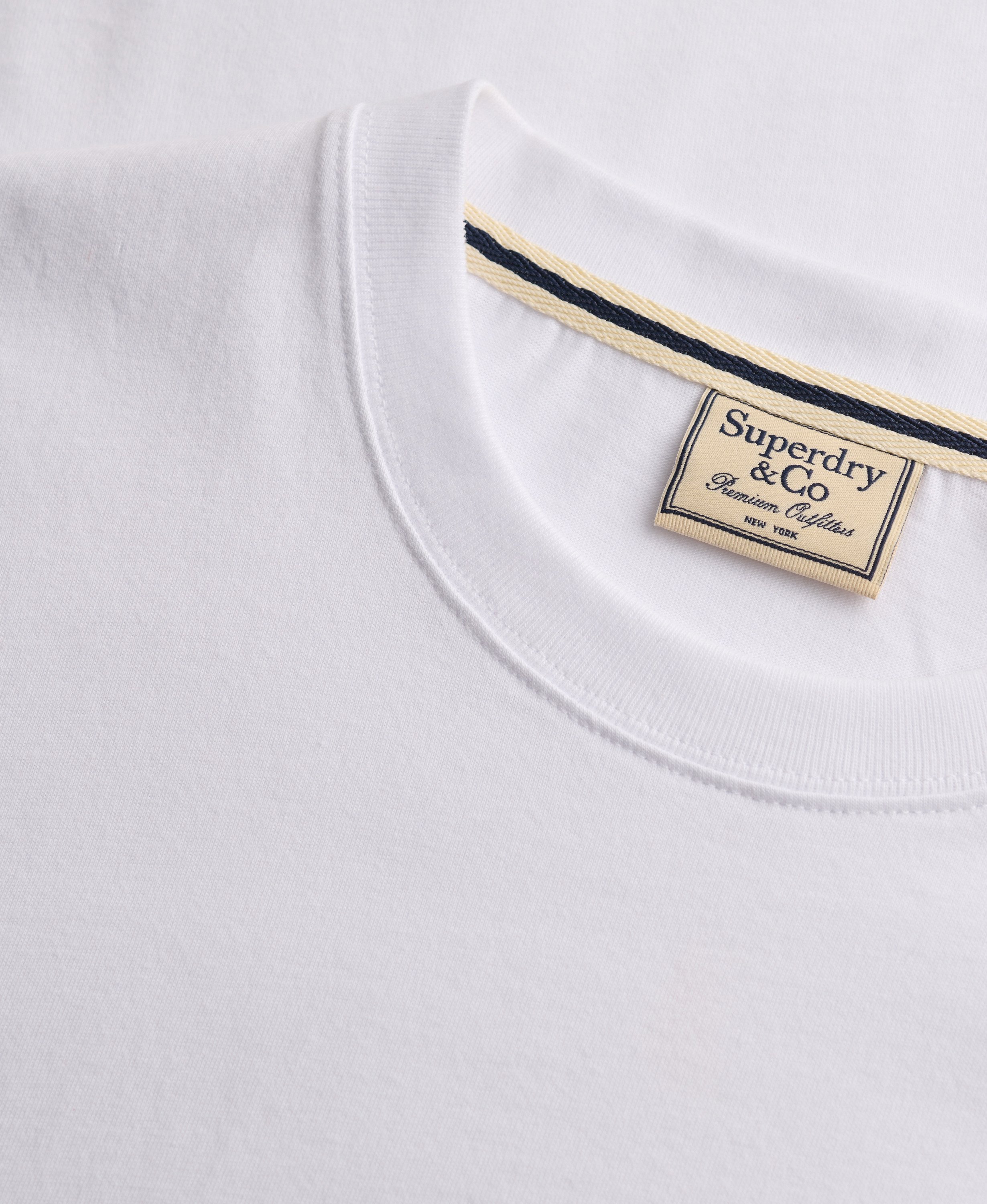 Superdry - Essential SDCO Logo Tee - Optic - 5