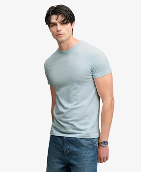 Superdry - Essential SDCO Logo Tee - Icy Blue