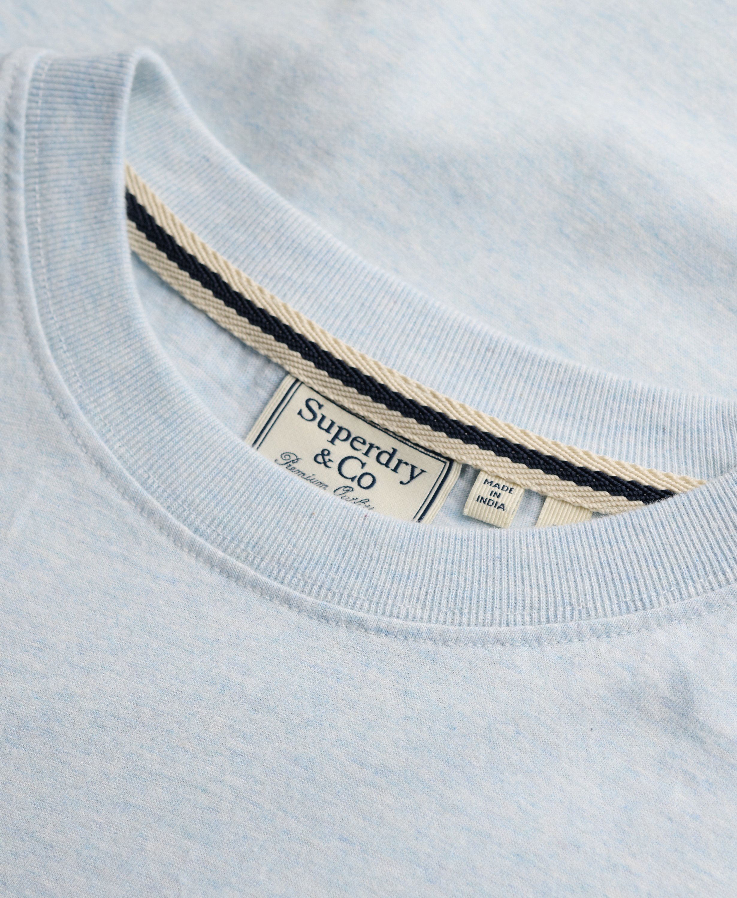 Superdry - Essential SDCO Logo Tee - Icy Blue - 5