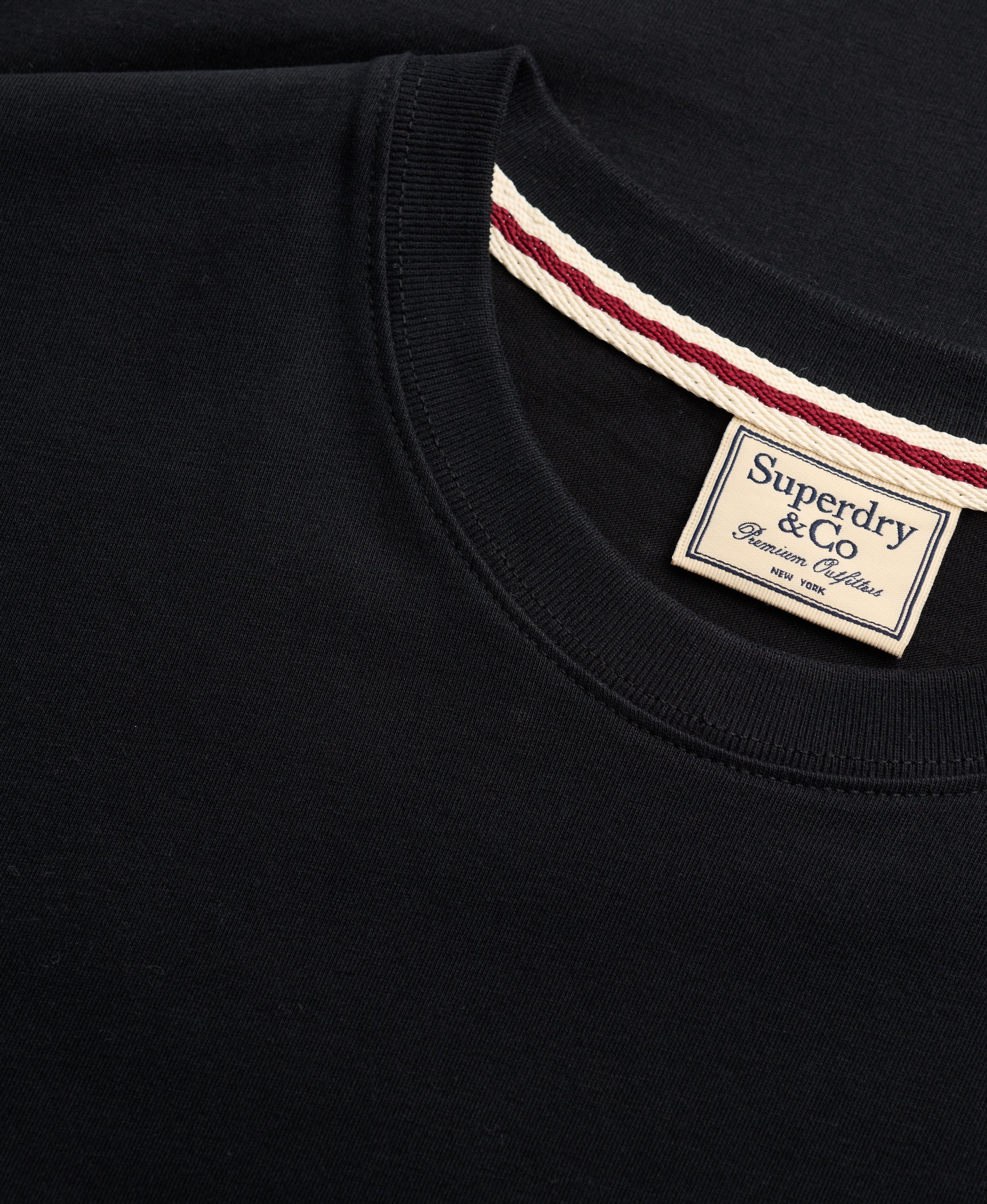 Superdry - Essential SDCO Logo Tee - Black - 4