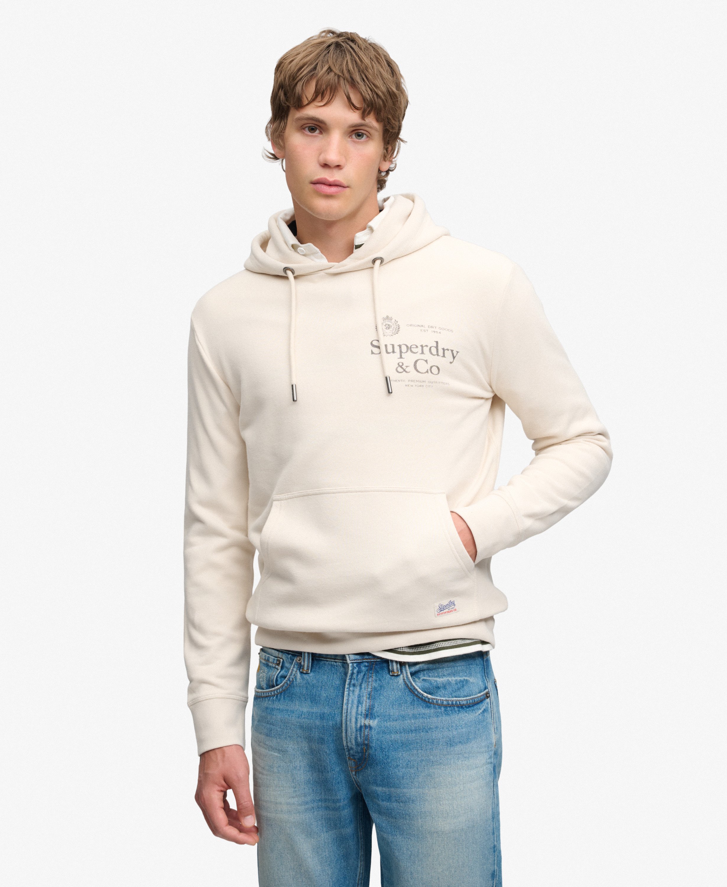 Superdry - 1954 Company Relaxed Hood - Birch