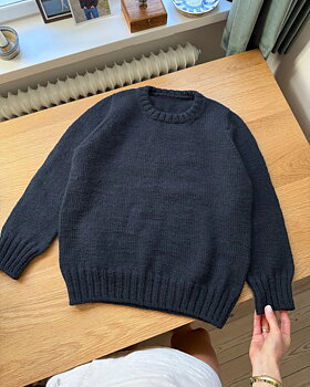 PetiteKnit Niels Sweater junior (1-13 år) (20m st 4)