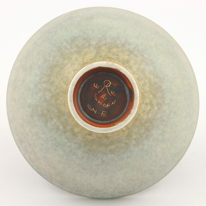 Gunnar Nylund (1942) Gray Rounded Bowl 12/6 xm