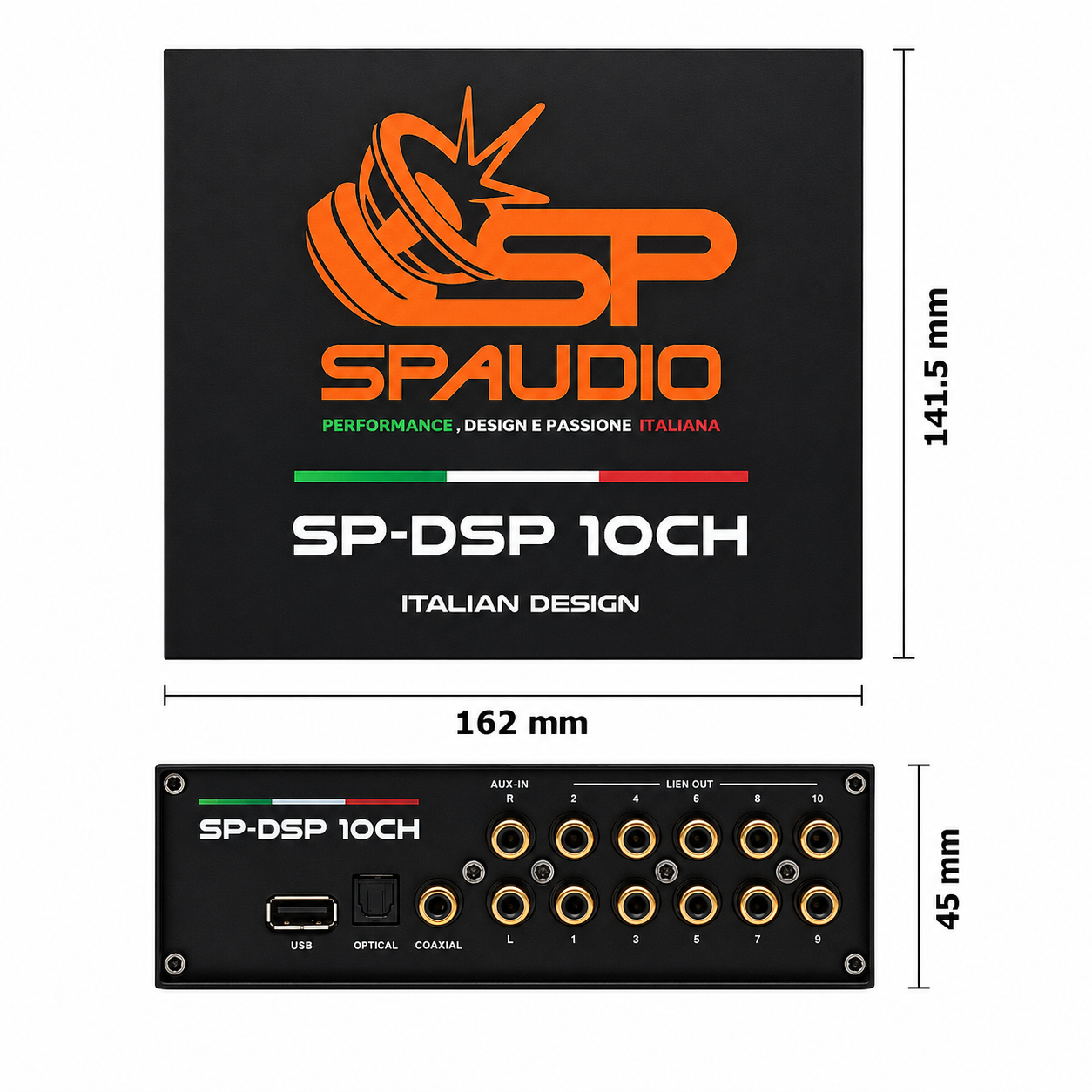 SPAUDIO SP DSP10CH