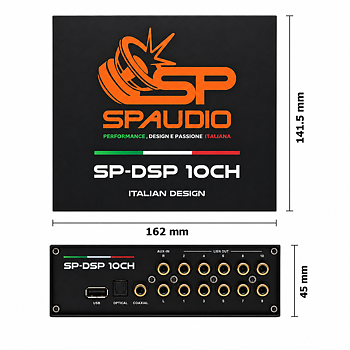 SPAUDIO SP DSP10CH
