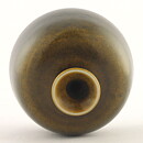 Berndt Friberg (1964) Unique Brown/Yellow Vase 5 cm