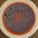 Berndt Friberg (1964) Unique Brown/Yellow Vase 5 cm