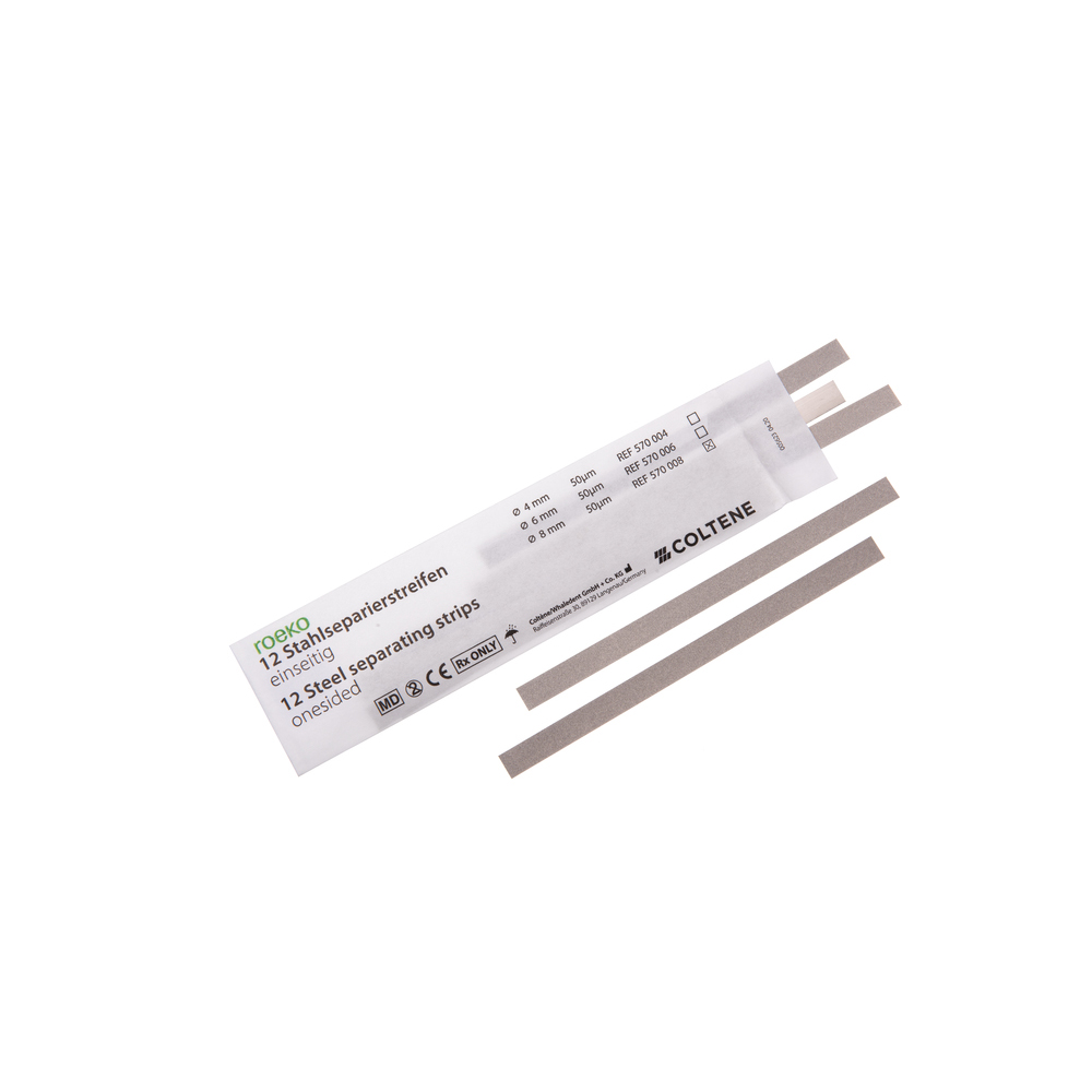 Roeko Stålstrips Large 8mm Ensidig, 12St.