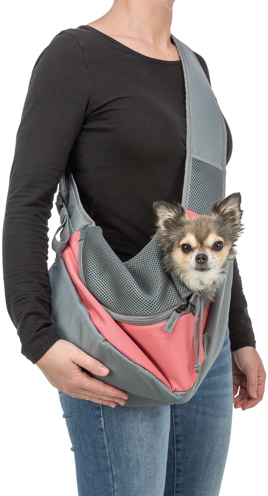 Frontväska Sling rosa, 50x25x18
