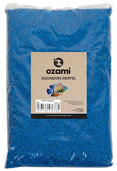 Ozami Akvariegrus 2-3mm Blå 2kg