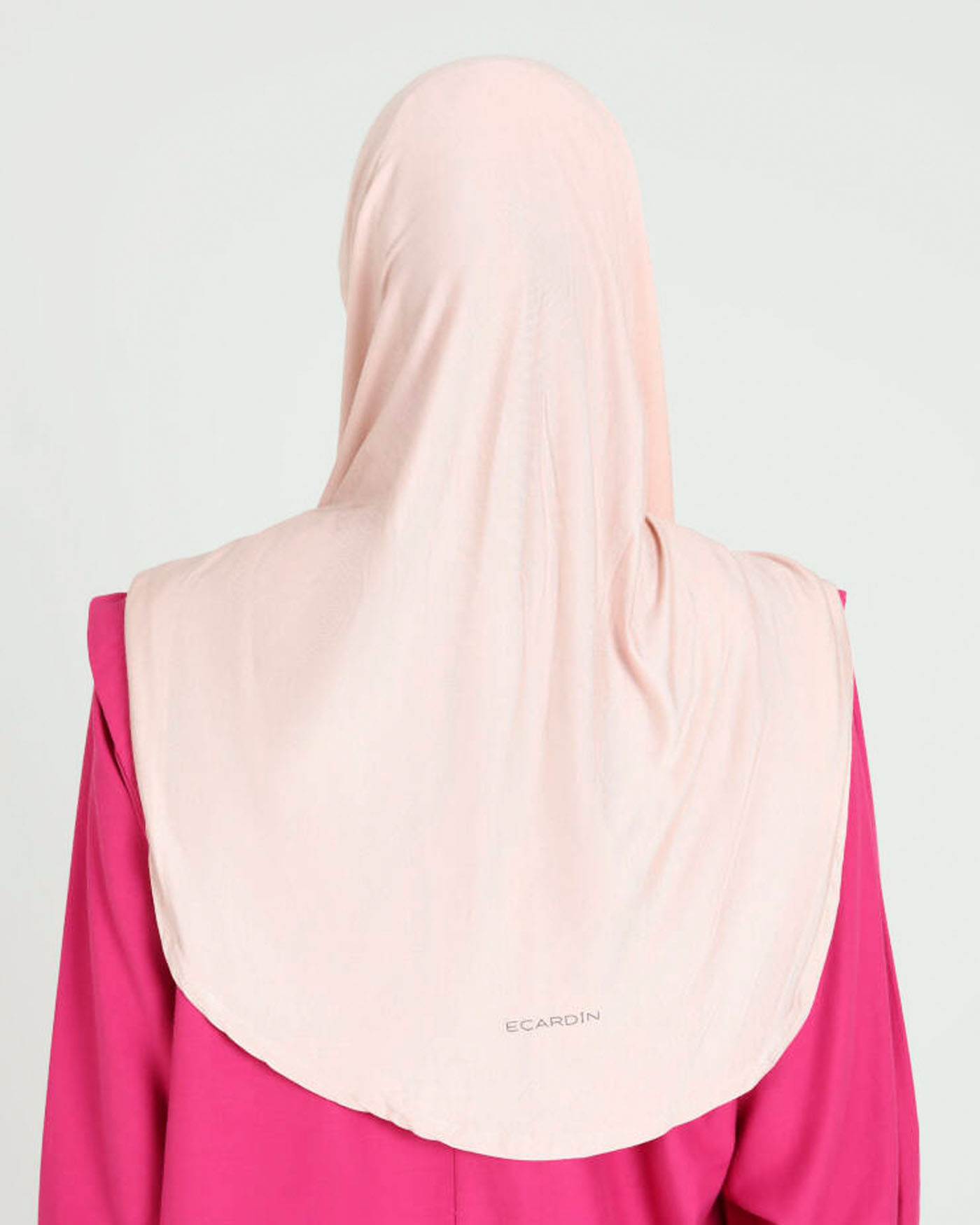 Hijab - Instant Square Jersey - Puderrosa - 3