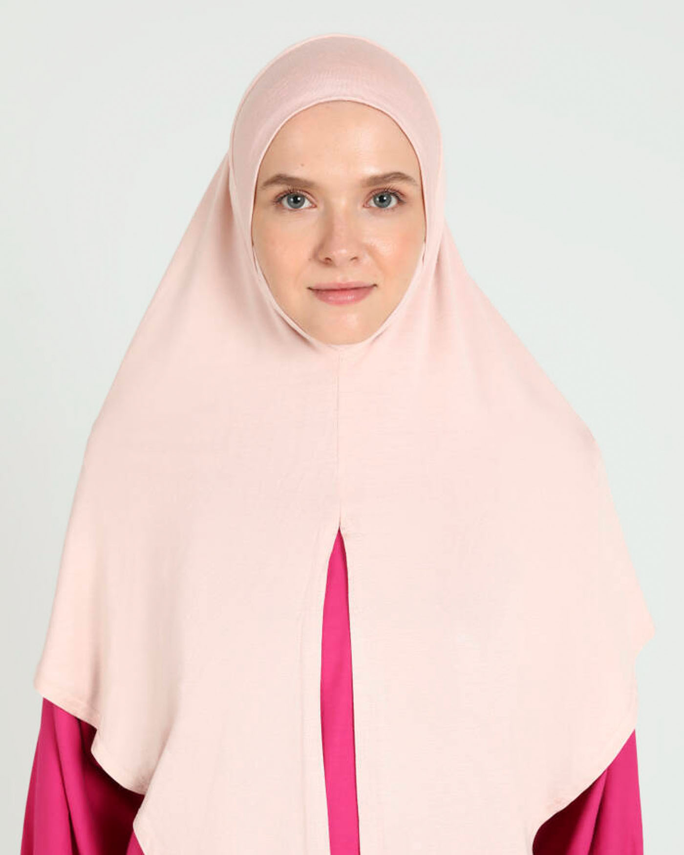 Hijab - Instant Square Jersey - Puderrosa - 4