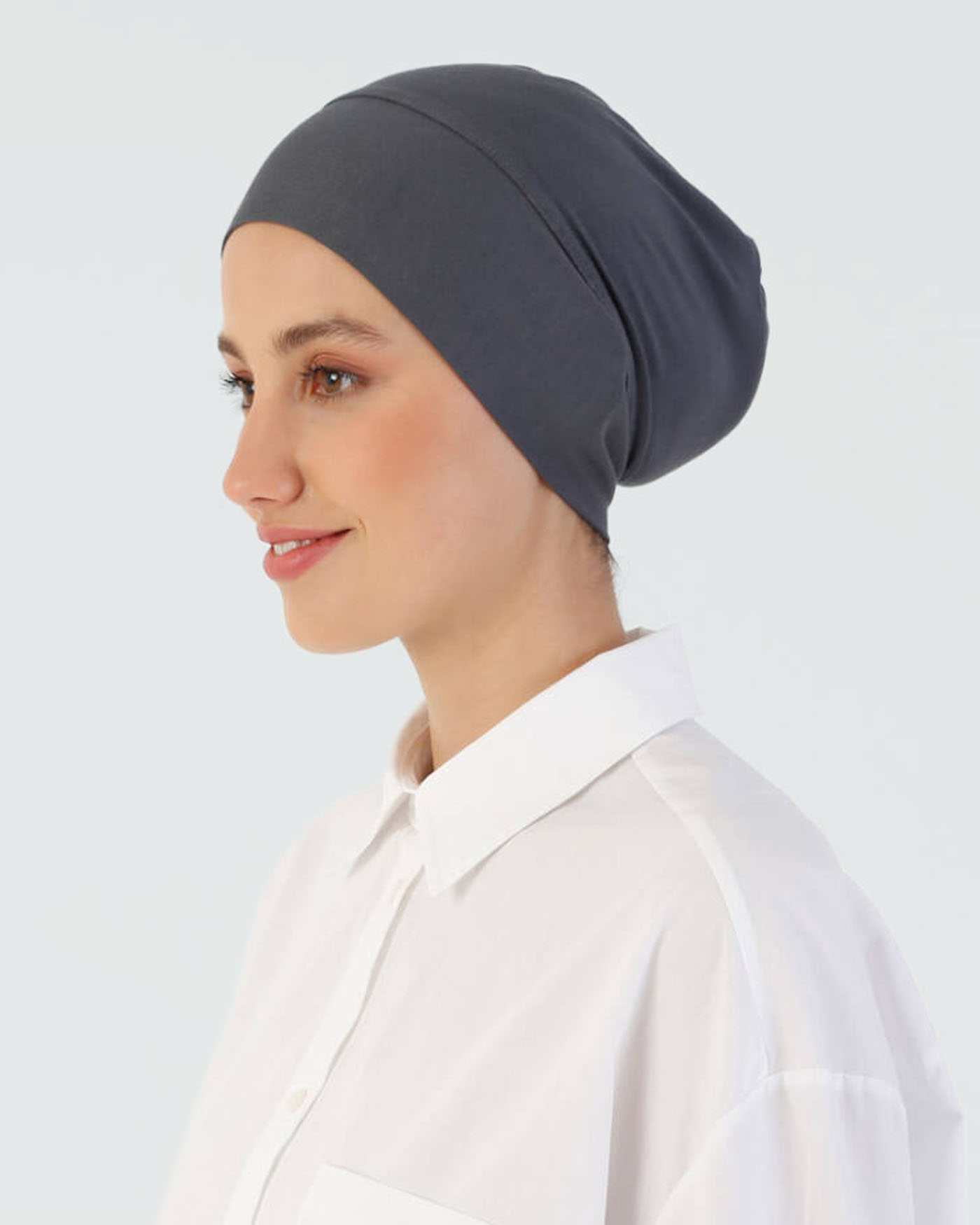 Cap - Whole-coverage XL - Mörkgrå