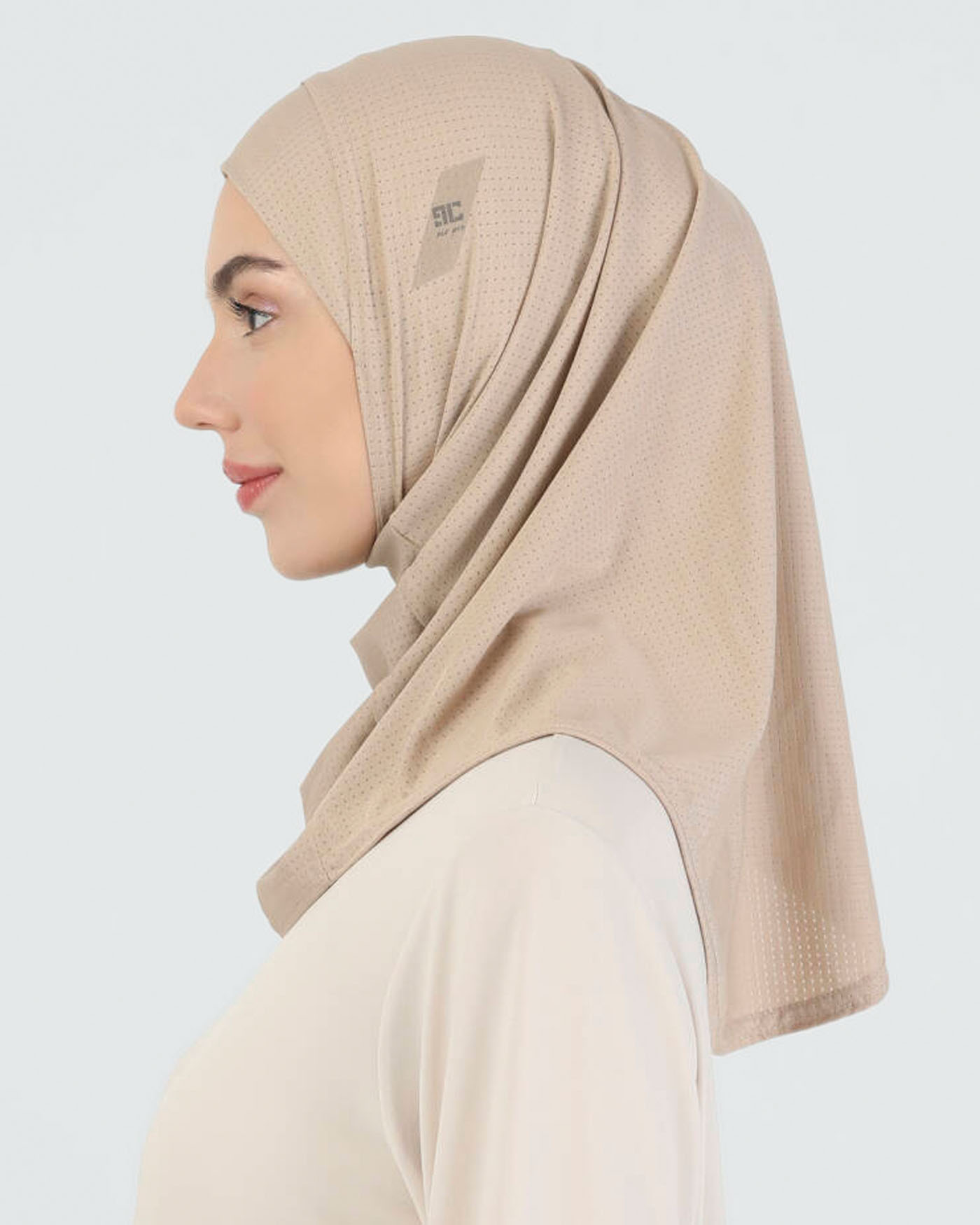 Sport Hijab - Airflow  - Beige - 2