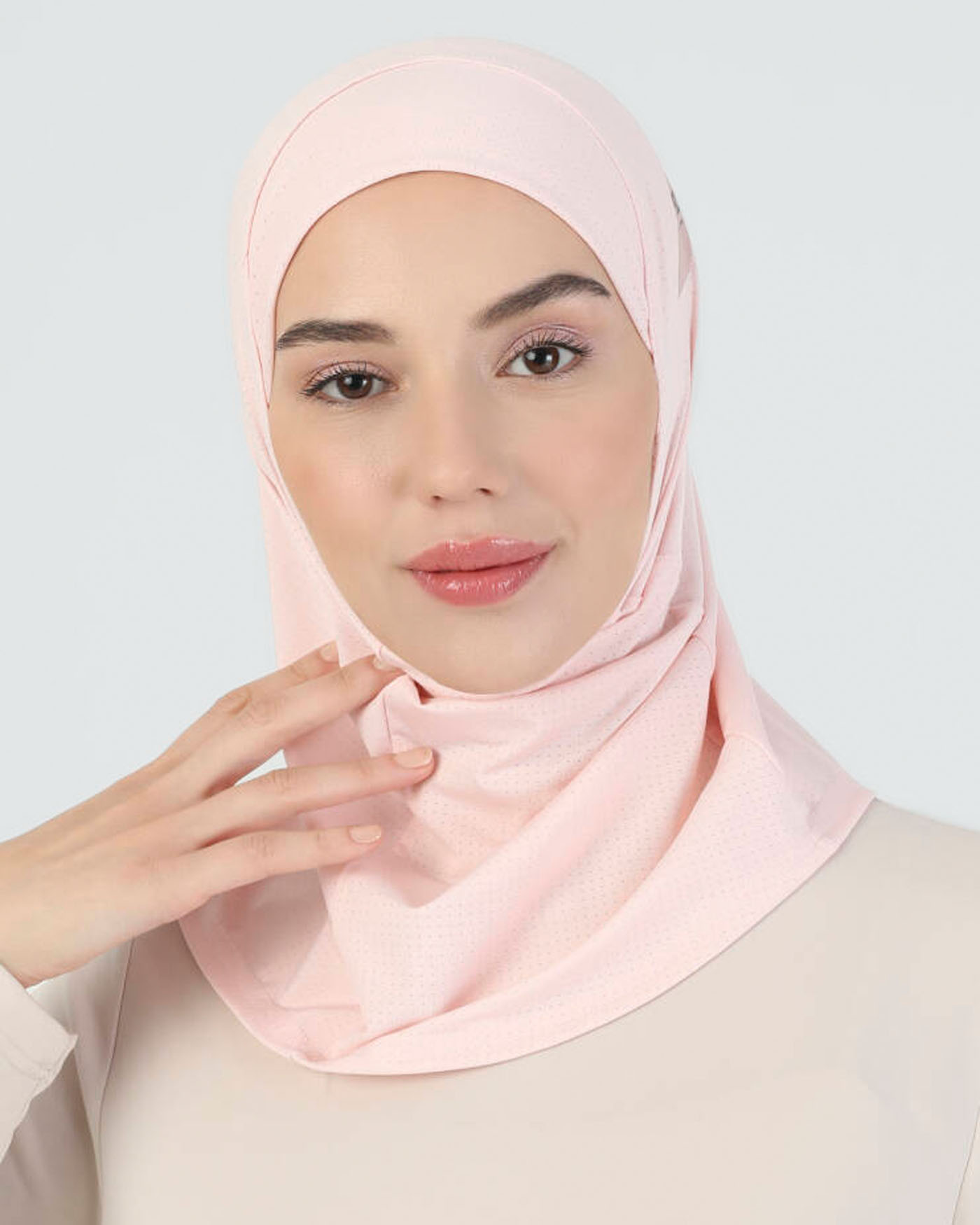 Sport Hijab - Airflow  - Powder Pink