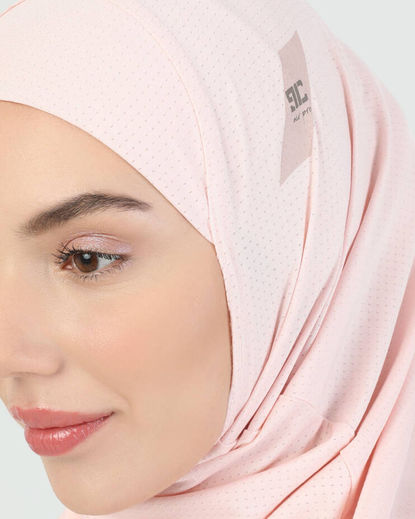 Sport Hijab - Airflow  - Powder Pink - 4