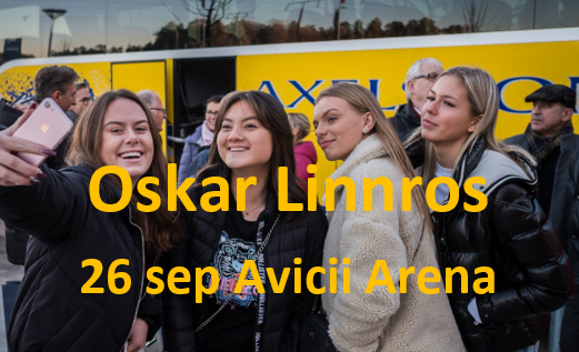 Oskar Linnros  - 26 Sep -  Avicii Arena